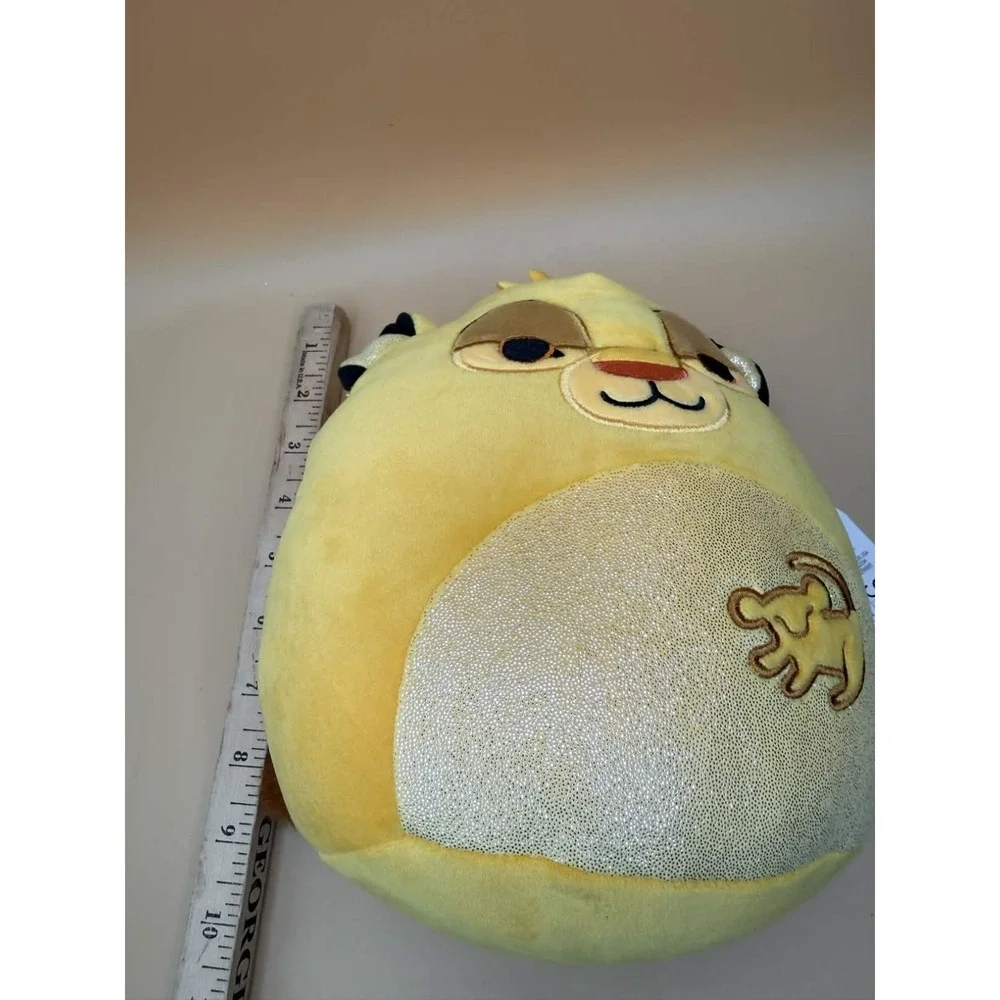 Disney Lion‎ King Squishmallows Simba Plush Gold Belly Stuffed Animal Jazwares